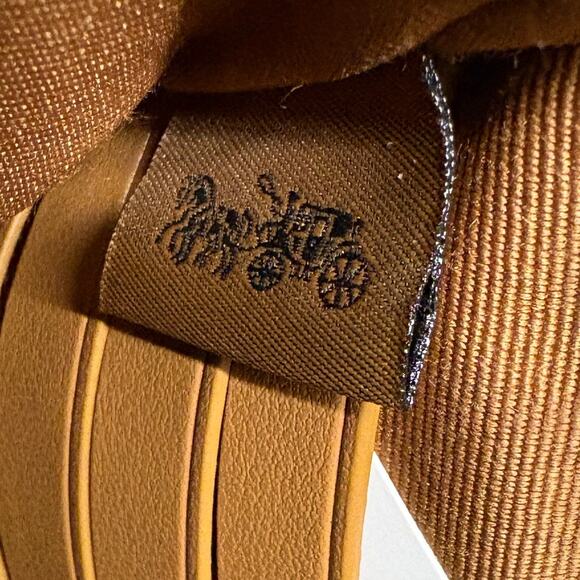 Coach Nolita 19 With Chain With Linear Quilting Chalk‎ White - Picture 8 of 16